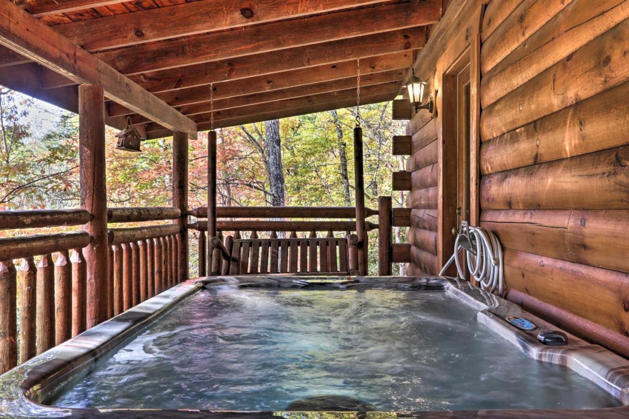 Smoky Mountain Log Cabin 7 Mi To Gatlinburg! Сивиървил Екстериор снимка