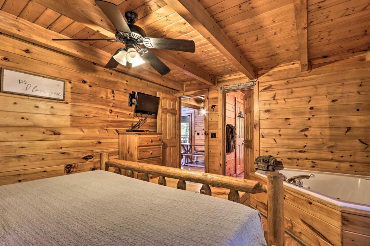 Smoky Mountain Log Cabin 7 Mi To Gatlinburg! Сивиървил Екстериор снимка